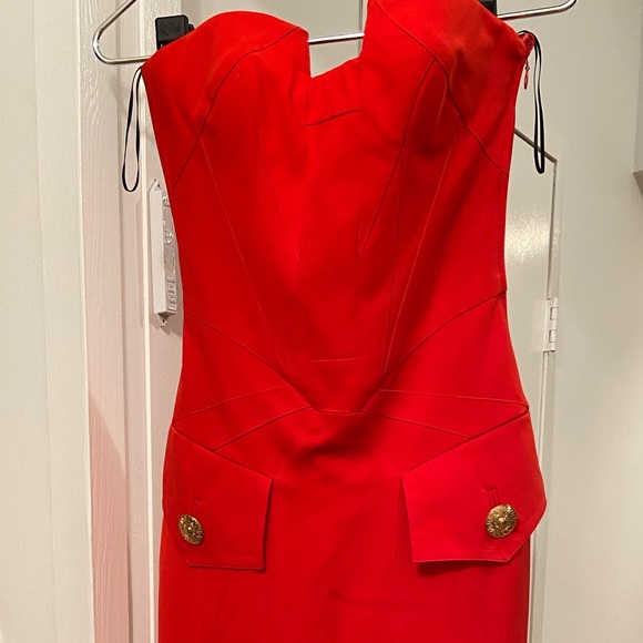 *SOLD* VERSACE for H&M rare red gown - Picture 4 of 8